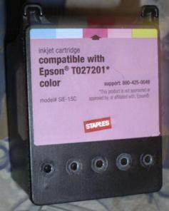 Staples ink cartridges are not compatible.