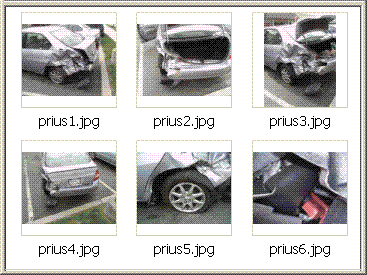 Prius Crash pictures