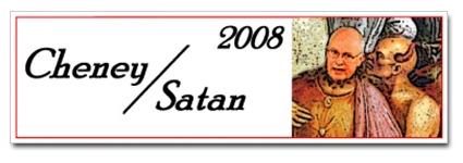 Cheney/Satan 2008